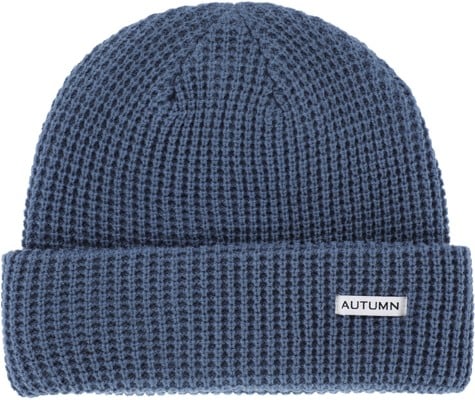 Autumn Waffle Beanie - dutch blue - view large