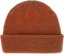 Autumn Static Beanie - rust - reverse