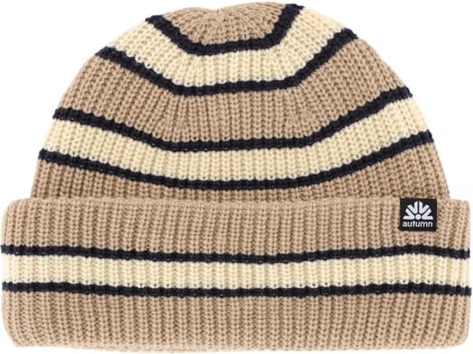 Autumn Slacker Beanie - khaki - view large