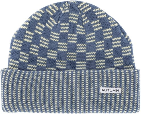 Autumn Squared Beanie - dutch blue yellow - view large