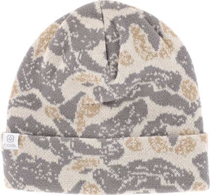 Coal Fjord Beanie - grey abstract camo - view large