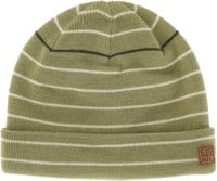 Coal Harbor Beanie - sage/off white