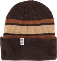 Coal Haines Beanie - brown/yellow