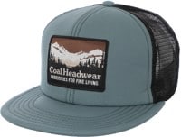 Coal Hauler Trucker Hat - teal/black