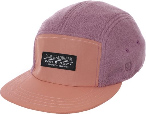 Coal Bridger Fleece 5-Panel Hat - lavender/pink - view large