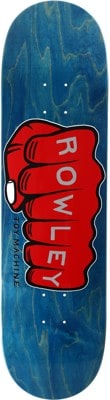 Toy Machine Geoff Rowley Fist 8.5 Skateboard Deck - red fist/blue - view large