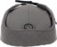 Coal Tracker Earflap 5-Panel Hat - burnt orange/grey - reverse