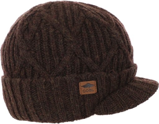 Coal Yukon Brim Beanie - brown - view large