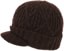 Coal Yukon Brim Beanie - brown - side