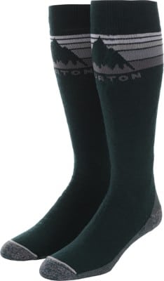 Burton Emblem Midweight Snowboard Socks - deep emerald - view large