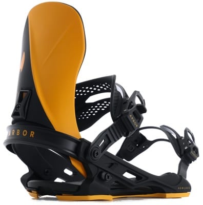 Arbor Hemlock Snowboard Bindings 2025 - (mike liddle) black/candle - view large