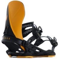 Arbor Hemlock Snowboard Bindings 2025 - (mike liddle) black/candle