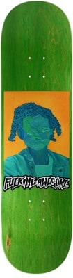 Fucking Awesome Beatrice Painting 8.25 Skateboard Deck - green - view large