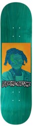 Fucking Awesome Beatrice Painting 8.25 Skateboard Deck - teal