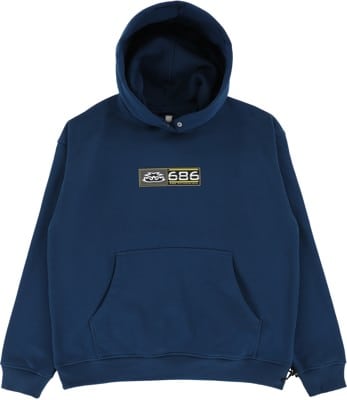 686 Vintage Premium Heavyweight Hoodie - moroccan blue - view large