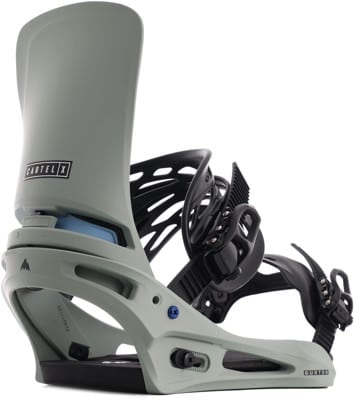 Burton Cartel X Snowboard Bindings 2025 - petrol green - view large