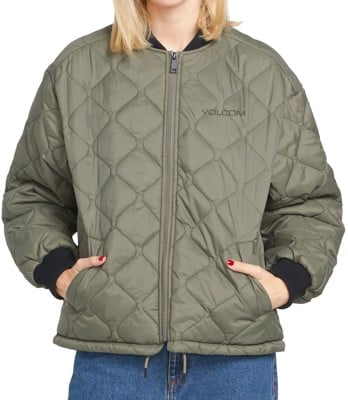 Volcom Women's Milie Jacket - wintermoss - view large