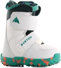 Burton Kids Mini Grom Snowboard Boots 2025 - white