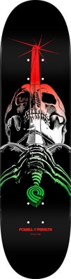 Powell Peralta Skull & Sword 8.25 243 Shape Skateboard Deck - green fade - view large