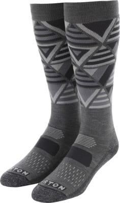 Burton Women's Performance Midweight Snowboard Socks - gray heather - view large