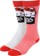 686 Women's Hello Kitty 2-Pack Snowboard Socks - hello kitty red white