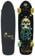 Sector 9 Chop Hop Charge 30.5" Complete Cruiser Skateboard - black trucks / yellow green swirl wheels