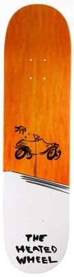 The Heated Wheel Buggy 8.0 Skateboard Deck - orange - view large