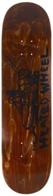 The Heated Wheel Grasshopper 8.38 Skateboard Deck - brown - view large