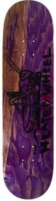 The Heated Wheel Grasshopper 8.38 Skateboard Deck - navy - view large