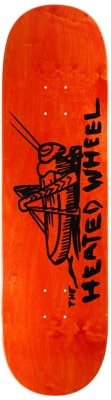 The Heated Wheel Grasshopper 8.75 Skateboard Deck - orange - view large