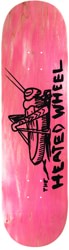 The Heated Wheel Grasshopper 8.75 Skateboard Deck - pink