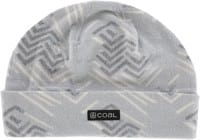 Coal New Jack Fleece Beanie - grey linework