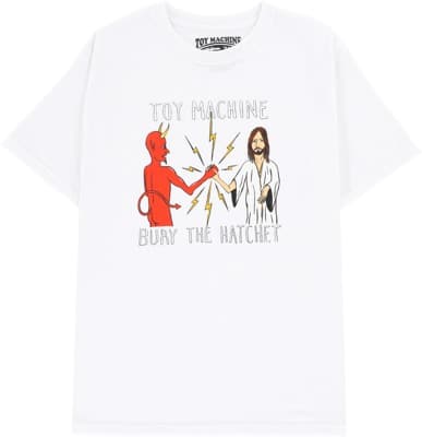 Toy Machine Bury The Hatchet T-Shirt - white - view large