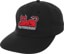 Toy Machine Devil Cat Snapback Hat - black