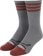 Toy Machine Stoner Sect Sock - charcoal