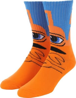 Toy Machine Sect Hug Sock - orange - view large