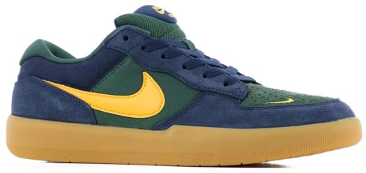 Nike SB Force 58 Skate Shoes - midnight navy/university gold-fir - view large