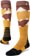 Stance Performance Mid Cushion Merino Wool Snowboard Socks - windy peaks gold