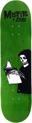 Zero Misfits Ghost Stories 8.25 Skateboard Deck - green - view large