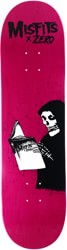 Zero Misfits Ghost Stories 8.25 Skateboard Deck - pink