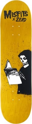 Zero Misfits Ghost Stories 8.25 Skateboard Deck - yellow - view large