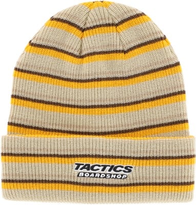 Tactics Throwback Logo Beanie - desert stripe - view large