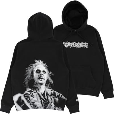 Welcome Beetlejuice Qualified Pigment-Dyed Hoodie - black - view large