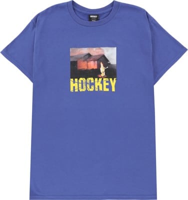 Hockey Windows Up T-Shirt - true blue - view large