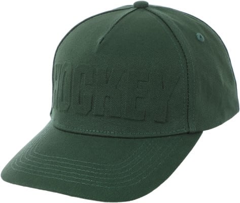 Hockey Embossed Strapback Hat - forest green - view large