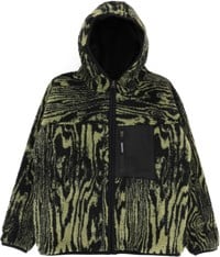 GX1000 Hooded Sherpa Jacket - green