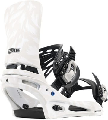 Burton Cartel Snowboard Bindings 2025 - gray/white - view large