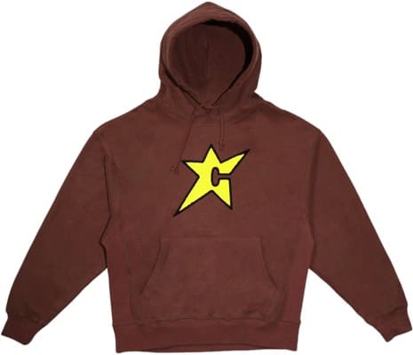 Carpet Chenille C-Star Hoodie - brown - view large