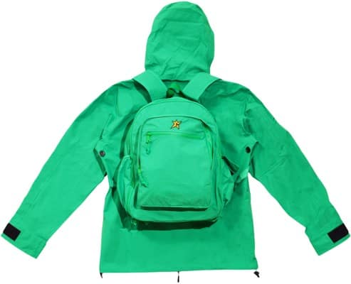 Carpet Bookbag Rain Jacket - green - view large