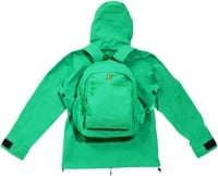 Carpet Bookbag Rain Jacket - green